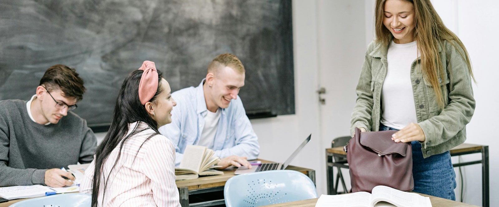 students in classroom